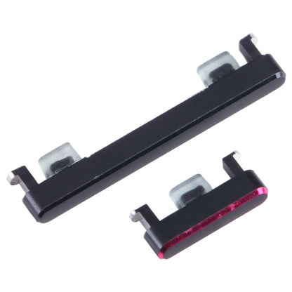 For Asus ROG Phone 5 ZS673KS 1set Power Button + Volume Control Button (Red) by buy2fix