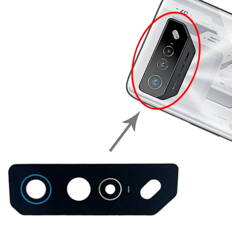 For Asus ROG Phone 7 Back Camera Lens (Blue) - Camera by buy2fix | Online Shopping UK | buy2fix