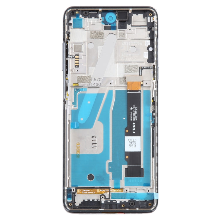 For TCL 20 5G OEM LCD Screen Digitizer Full Assembly with Frame (Black) - For TCL by buy2fix | Online Shopping UK | buy2fix