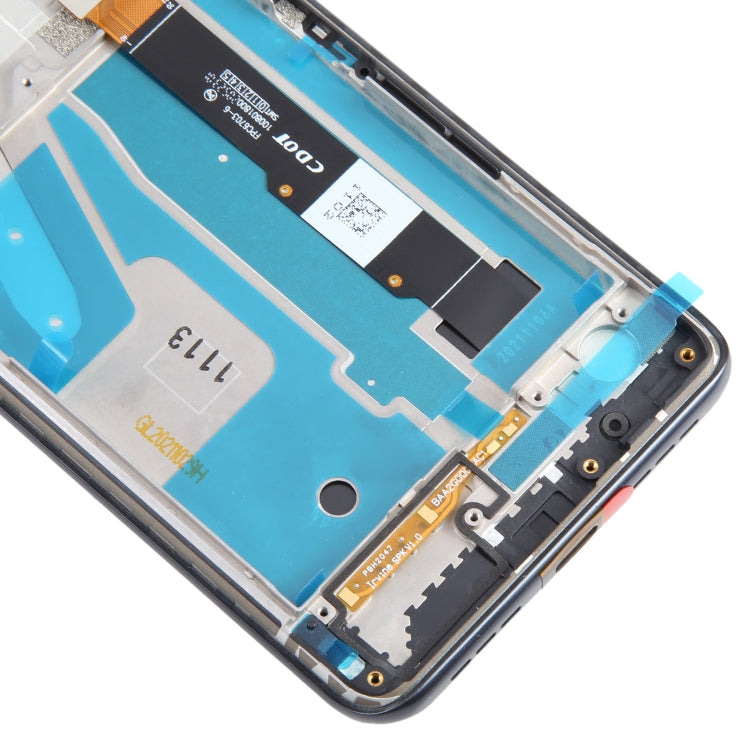 For TCL 20 5G OEM LCD Screen Digitizer Full Assembly with Frame (Black) - For TCL by buy2fix | Online Shopping UK | buy2fix