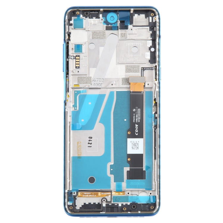 For TCL 20 5G OEM LCD Screen Digitizer Full Assembly with Frame (Blue) - For TCL by buy2fix | Online Shopping UK | buy2fix