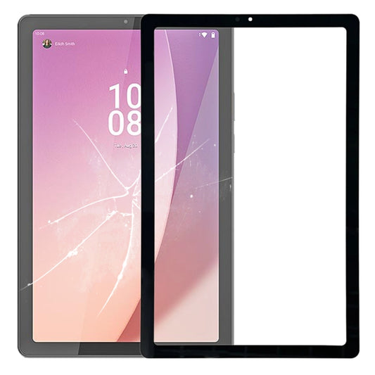 For Lenovo Tab M9 TB-310FU TB-310XU TB310XC TB310FU Front Screen Outer Glass Lens (Black) - Outer Glass Lens by buy2fix | Online Shopping UK | buy2fix
