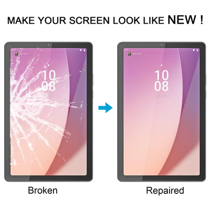 For Lenovo Tab M9 TB-310FU TB-310XU TB310XC TB310FU Front Screen Outer Glass Lens (Black) - Outer Glass Lens by buy2fix | Online Shopping UK | buy2fix