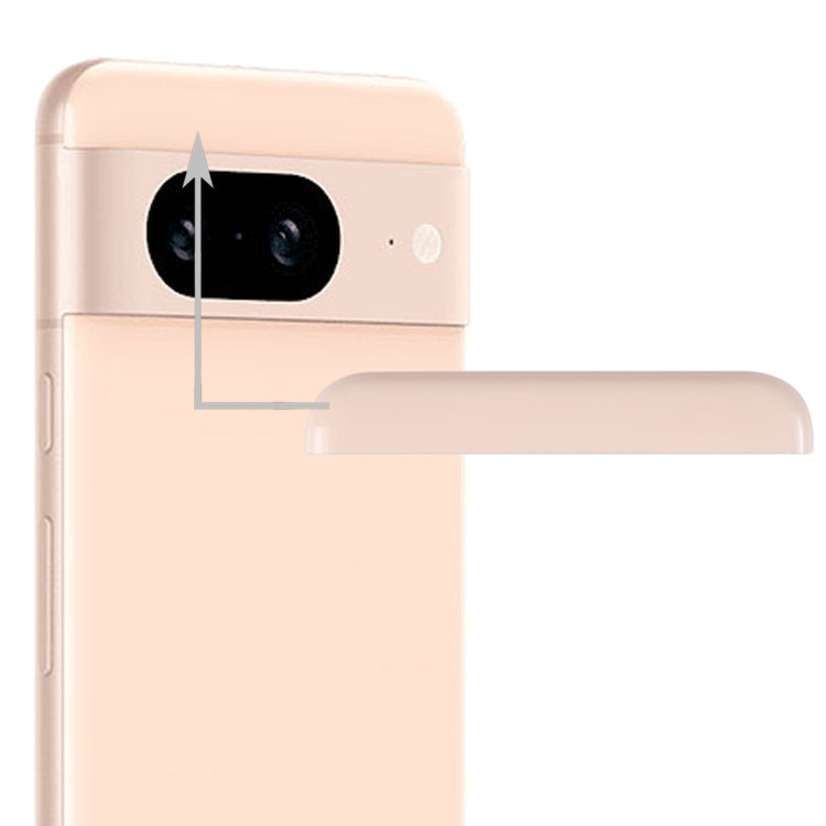 For Google Pixel 8 Original Front Upper Top Back Cover (Pink) by buy2fix