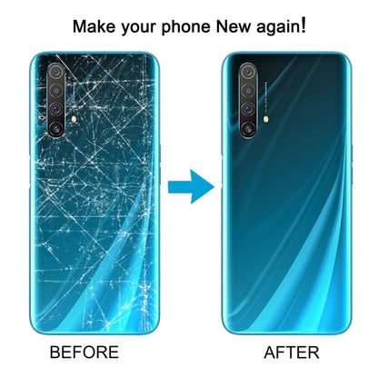 For OPPO Realme X3 / Realme X3 SuperZoom Plastic Battery Back Cover(Blue) - Back Cover by buy2fix | Online Shopping UK | buy2fix