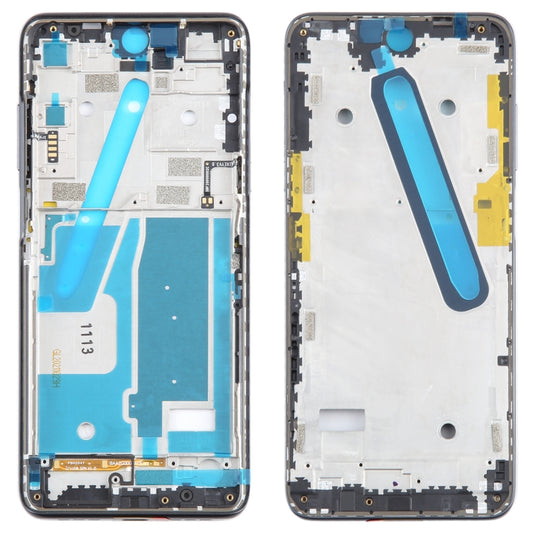 For TCL 20 5G Original Front Housing LCD Frame Bezel Plate (Black) - For TCL by buy2fix | Online Shopping UK | buy2fix