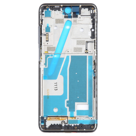 For TCL 20 5G Original Front Housing LCD Frame Bezel Plate (Black) - For TCL by buy2fix | Online Shopping UK | buy2fix