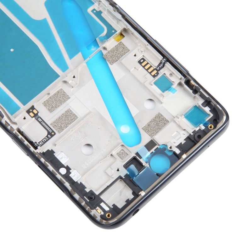 For TCL 20 5G Original Front Housing LCD Frame Bezel Plate (Black) - For TCL by buy2fix | Online Shopping UK | buy2fix