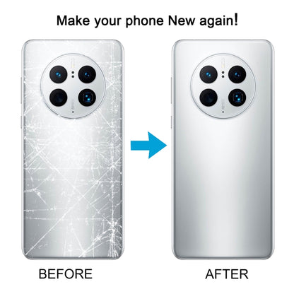For Huawei Mate 50 Pro Battery Back Cover(Purple) - Back Cover by buy2fix | Online Shopping UK | buy2fix