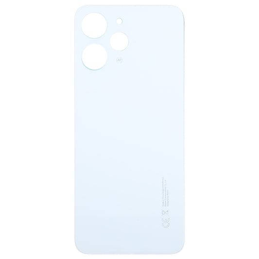 For Xiaomi Redmi 12 4G OEM Glass Material Battery Back Cover(White) by buy2fix