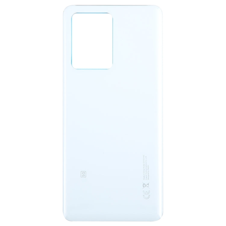 For Xiaomi Redmi Note 12 Pro+ OEM Glass Material Battery Back Cover(White) by buy2fix