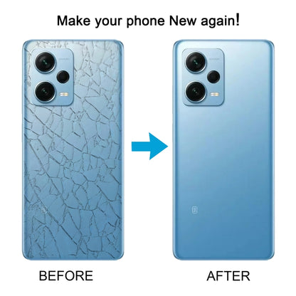 For Xiaomi Redmi Note 12 Pro+ OEM Glass Material Battery Back Cover(White) by buy2fix