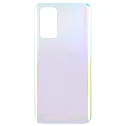 For OPPO Find X3 Lite Glass Material Battery Back Cover(Bright Silver) - Back Cover by buy2fix | Online Shopping UK | buy2fix
