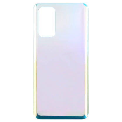 For OPPO Find X3 Lite Glass Material Battery Back Cover(Bright Silver) - Back Cover by buy2fix | Online Shopping UK | buy2fix