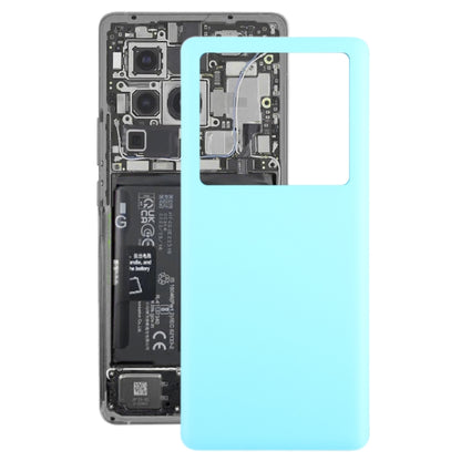 For vivo X80 Pro OEM Glass Material Battery Back Cover(Blue) - Back Cover by buy2fix | Online Shopping UK | buy2fix