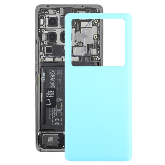 For vivo X80 Pro OEM Glass Material Battery Back Cover(Blue) - Back Cover by buy2fix | Online Shopping UK | buy2fix