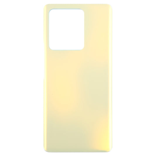 For vivo S16 OEM Glass Material Battery Back Cover(Yellow) - Back Cover by buy2fix | Online Shopping UK | buy2fix