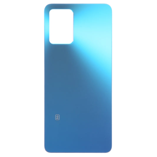 For Xiaomi Poco F4 OEM Glass Material Battery Back Cover(Blue) by buy2fix