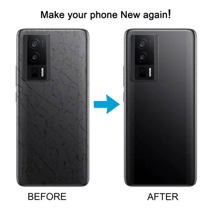 For Xiaomi Poco F5 Pro OEM Glass Material Battery Back Cover(Black) by buy2fix