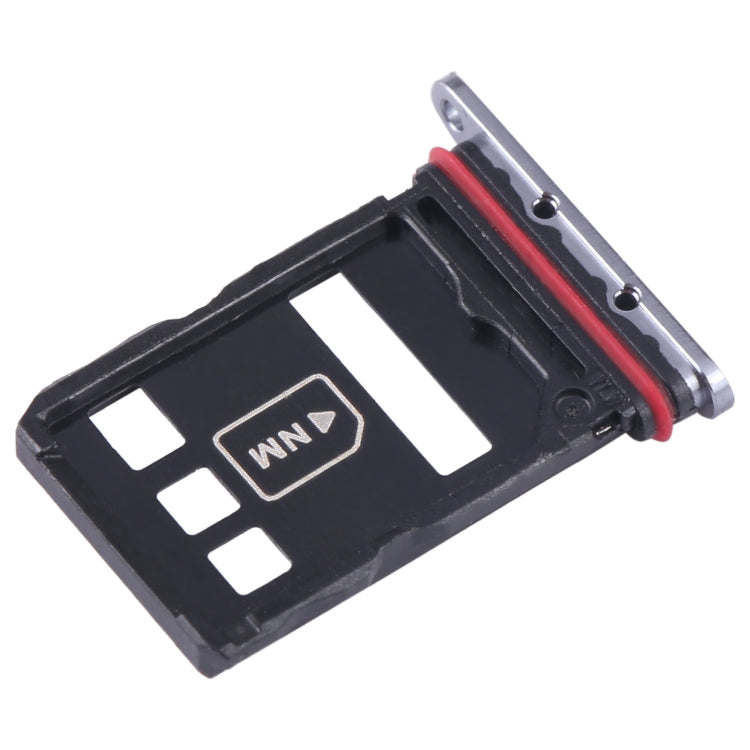 For Huawei P50E SIM + NM Card Tray (Blue) - Card Socket by buy2fix | Online Shopping UK | buy2fix