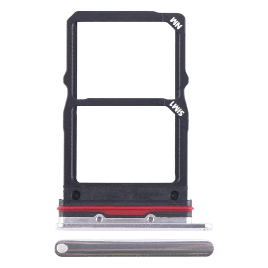 For Huawei P50 Pocket SIM + NM Card Tray (Silver) - Card Socket by buy2fix | Online Shopping UK | buy2fix