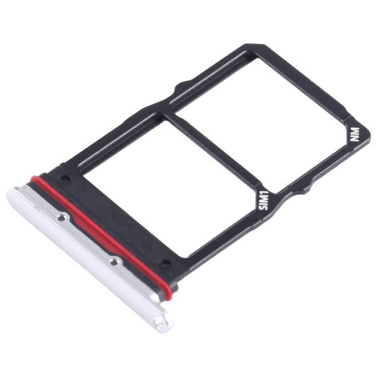 For Huawei P50 Pocket SIM + NM Card Tray (Silver) - Card Socket by buy2fix | Online Shopping UK | buy2fix