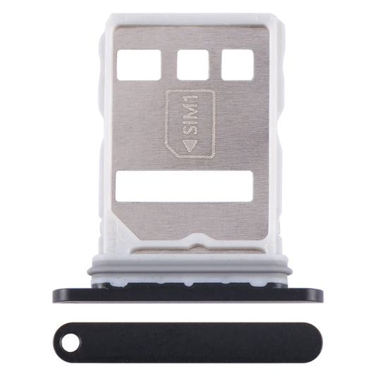 For Huawei Mate 60 RS Ultimate SIM + NM Card Tray (Black) - Card Socket by buy2fix | Online Shopping UK | buy2fix