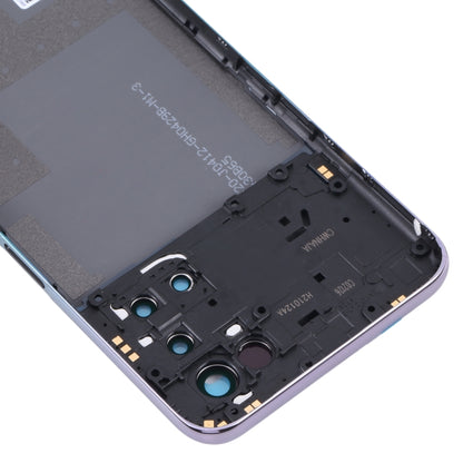 For OPPO A93 5G Battery Back Cover with Middle Frame(Blue) - Back Cover by buy2fix | Online Shopping UK | buy2fix