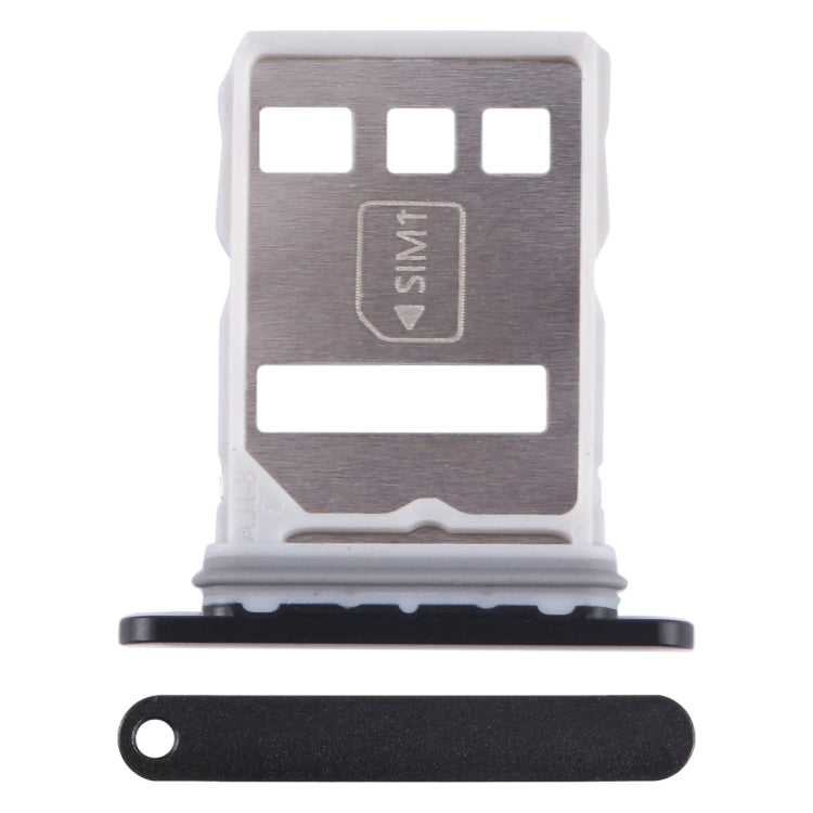 For Huawei Mate 60 Pro+ SIM + NM Card Tray (Black) - Card Socket by buy2fix | Online Shopping UK | buy2fix