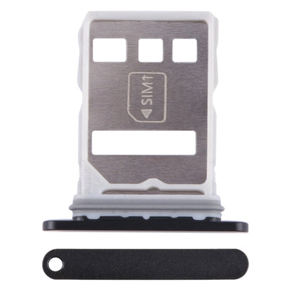 For Huawei Mate 60 Pro+ SIM + NM Card Tray (Black) - Card Socket by buy2fix | Online Shopping UK | buy2fix