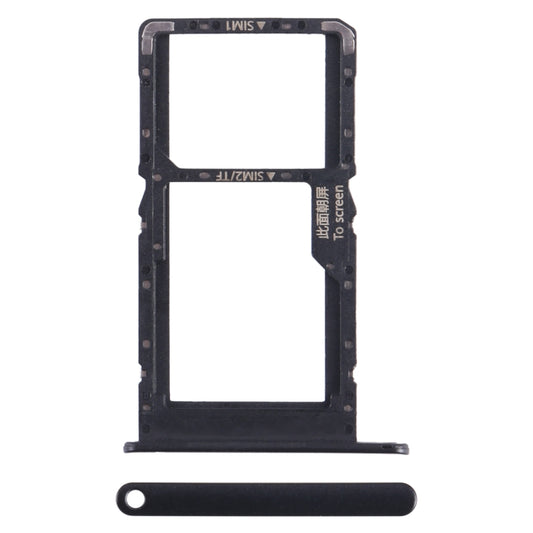 For Huawei nova Y70 Plus SIM + SIM / Micro SD Card Tray (Black) - Card Socket by buy2fix | Online Shopping UK | buy2fix