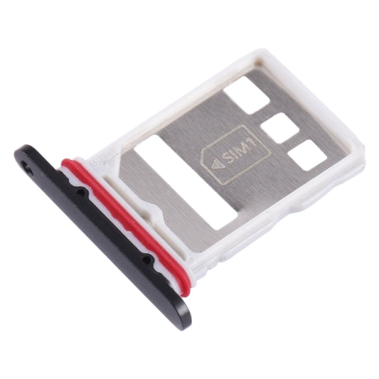 For Huawei Mate 60 SIM + NM Card Tray (Black) - Card Socket by buy2fix | Online Shopping UK | buy2fix
