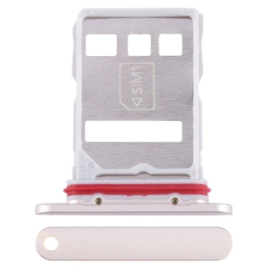 For Huawei Mate 60 SIM + NM Card Tray (Gold) - Card Socket by buy2fix | Online Shopping UK | buy2fix