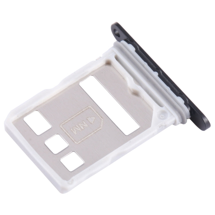 For Huawei Mate 60 Pro SIM + NM Card Tray (Black) - Card Socket by buy2fix | Online Shopping UK | buy2fix