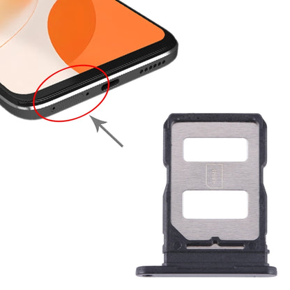 For Huawei nova Y91 SIM Card Tray (Black) - Card Socket by buy2fix | Online Shopping UK | buy2fix