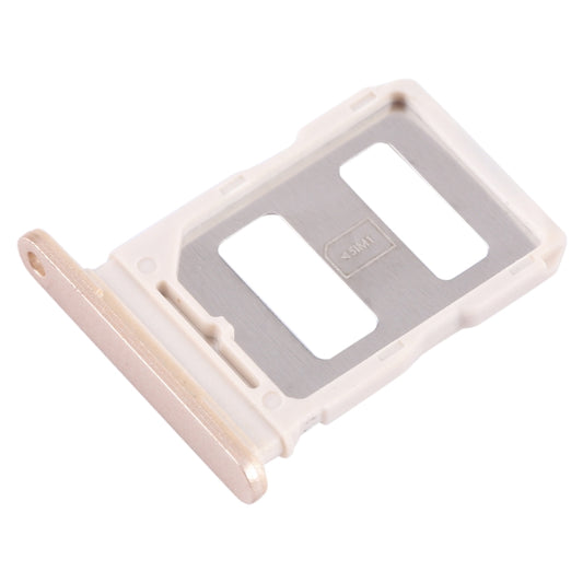 For Huawei nova Y91 SIM Card Tray (Gold) - Card Socket by buy2fix | Online Shopping UK | buy2fix