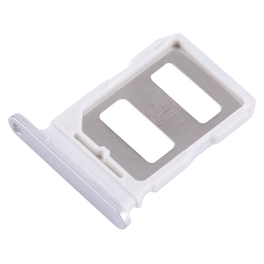 For Huawei nova Y91 SIM Card Tray (Silver) - Card Socket by buy2fix | Online Shopping UK | buy2fix