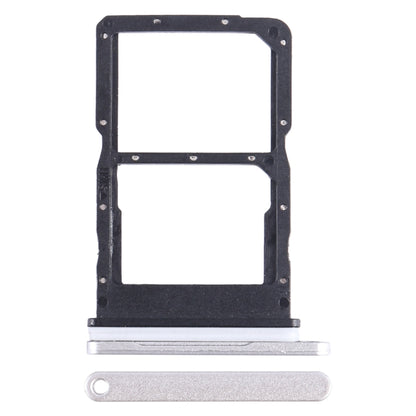 For Huawei Nova 11i SIM + SIM  Card Tray (Silver) - Card Socket by buy2fix | Online Shopping UK | buy2fix