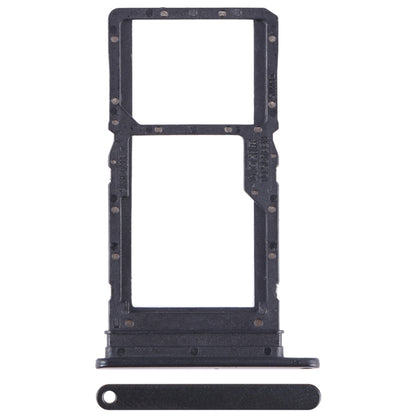For Huawei Enjoy 30 Plus SIM + SIM / Micro SD Card Tray (Black) - Card Socket by buy2fix | Online Shopping UK | buy2fix