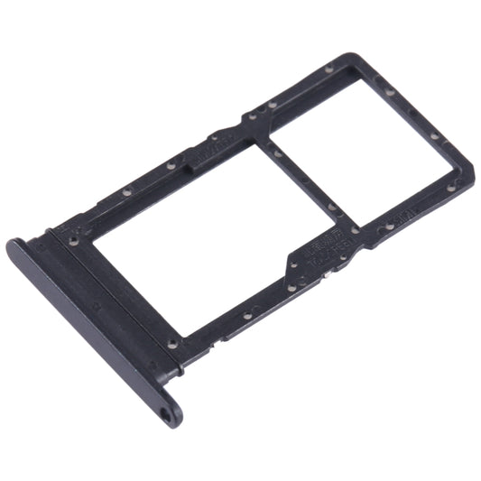 For Huawei Enjoy 30 Plus SIM + SIM / Micro SD Card Tray (Black) - Card Socket by buy2fix | Online Shopping UK | buy2fix