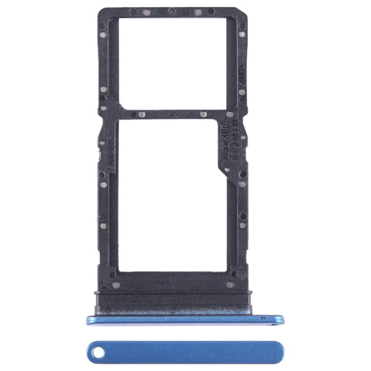 For Huawei Enjoy 30 Plus SIM + SIM / Micro SD Card Tray (Blue) - Card Socket by buy2fix | Online Shopping UK | buy2fix