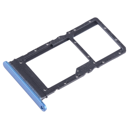 For Huawei Enjoy 30 Plus SIM + SIM / Micro SD Card Tray (Blue) - Card Socket by buy2fix | Online Shopping UK | buy2fix