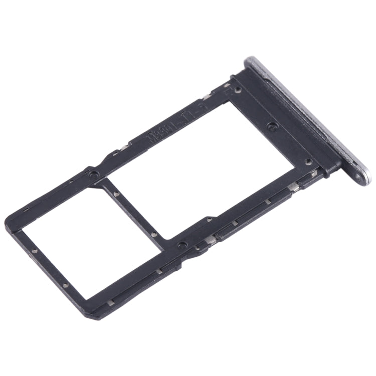For Huawei Enjoy 30 Plus SIM + SIM / Micro SD Card Tray (Silver) - Card Socket by buy2fix | Online Shopping UK | buy2fix