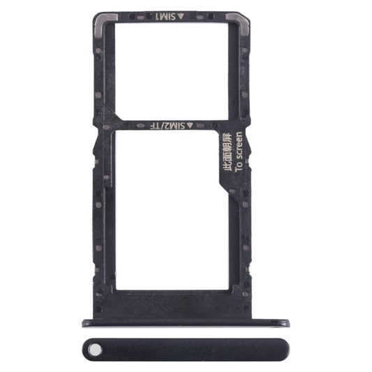 For Huawei Enjoy 60Z SIM + SIM / Micro SD Card Tray (Black) - Card Socket by buy2fix | Online Shopping UK | buy2fix