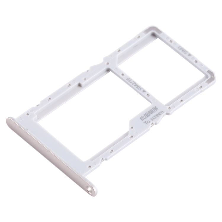 For Huawei Enjoy 60Z SIM + SIM / Micro SD Card Tray (Gold) - Card Socket by buy2fix | Online Shopping UK | buy2fix