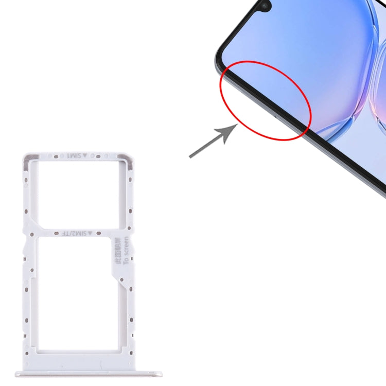 For Huawei Enjoy 60Z SIM + SIM / Micro SD Card Tray (Gold) - Card Socket by buy2fix | Online Shopping UK | buy2fix