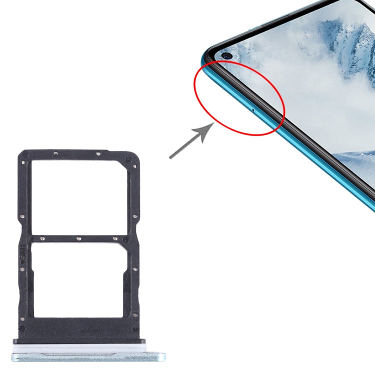 For Huawei Maimang 20 SIM + SIM Card Tray (Green) - Card Socket by buy2fix | Online Shopping UK | buy2fix
