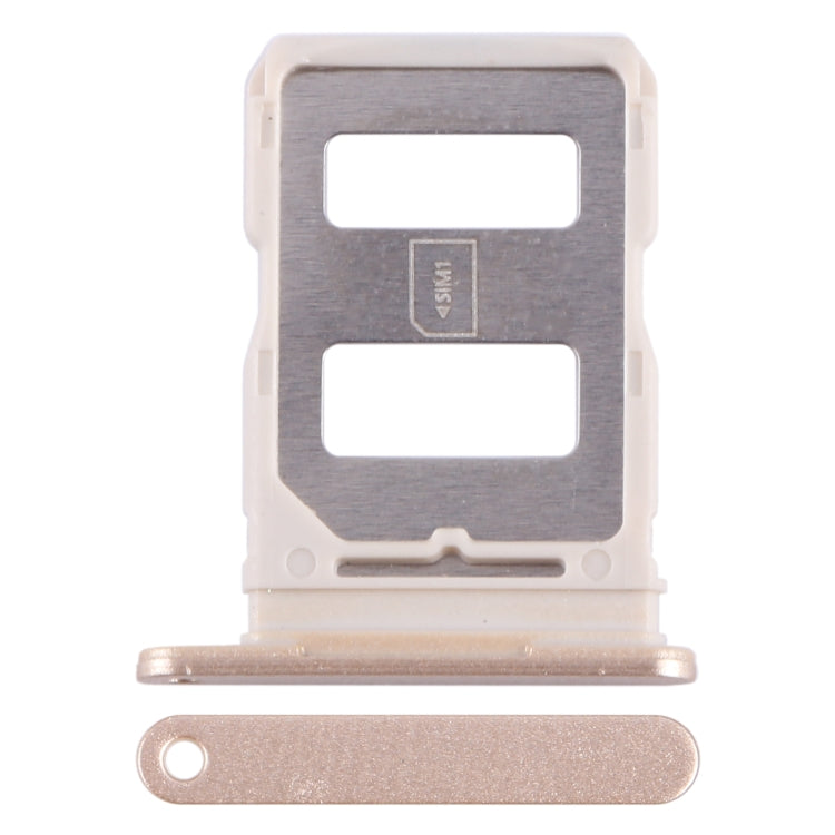 For Huawei Enjoy 60X SIM Card Tray (Gold) - Card Socket by buy2fix | Online Shopping UK | buy2fix