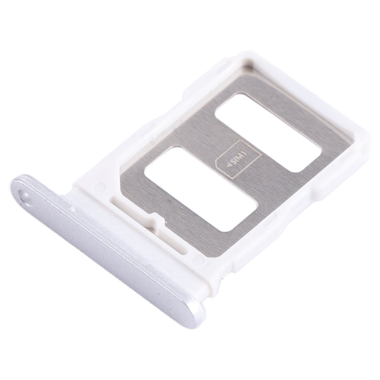 For Huawei Enjoy 60X SIM Card Tray (Silver) - Card Socket by buy2fix | Online Shopping UK | buy2fix