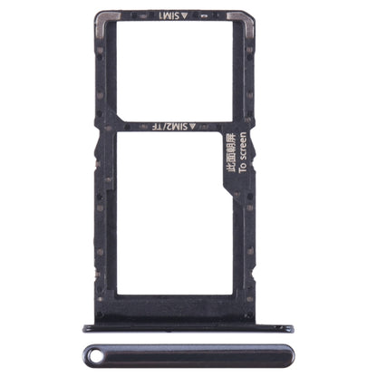 For Huawei Maimang 11 SIM + SIM / Micro SD Card Tray (Black) - Card Socket by buy2fix | Online Shopping UK | buy2fix